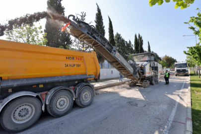 Bursa'da Terminal Yolu yenileniyor