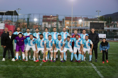 Gemlik’te İşçi Bayramı heyecanı yeşil sahaya taşındı