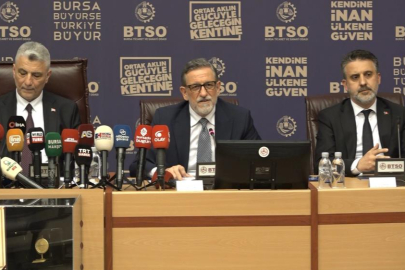 Bakan Bolat, Bursa'da iş adamlarıyla bir araya geldi