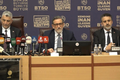 Bakan Bolat, Bursa'da iş adamlarıyla bir araya geldi