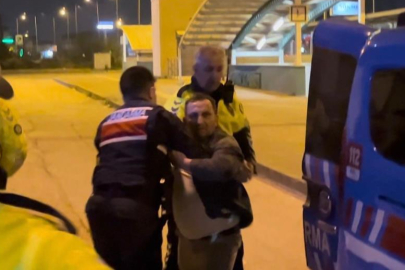 Bursa'da  alkollü yakalandı polise hakaretten gözaltına alındı