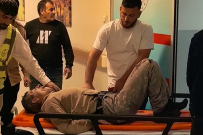 Bursa'da duvardan düşen işçi ölümden döndü