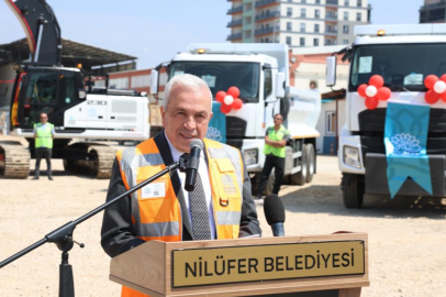 Nilüfer Belediyesi’nin yeni araçları yollarda