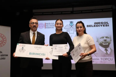 İnegöl’de lise öğrencileri hitabet yeteneğini konuşturdu