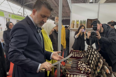 Bursa'da "Bıçak Festivali" coşkusu, ustalar hünerlerini sergiledi