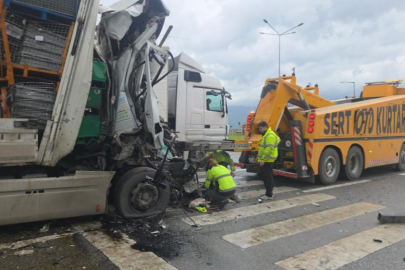 Bursa'da tır ışıklarda duran tankere çarptı: 1 ölü