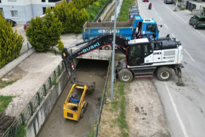 Büyükşehir’den dere temizliği
