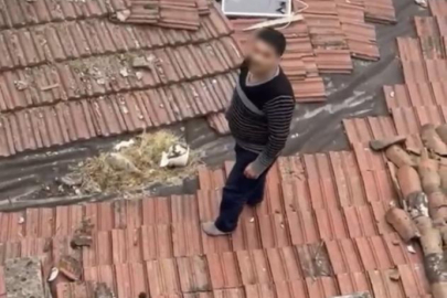 Bursa'da çatıya saklanan firari, yakalanmaktan kurtulamadı