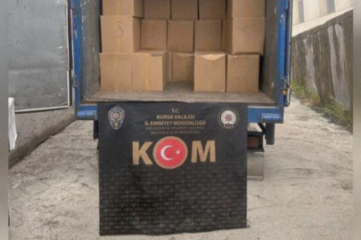 Bursa polisi, kaçakçılığa geçit vermiyor