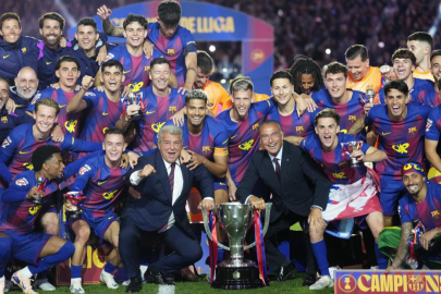 La Liga'da şampiyon Barcelona