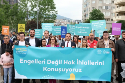 Nilüfer’de sloganlar engelleri aşmak için yükseldi