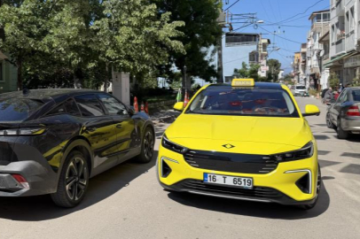 Bursa'da bir ilk, Togg T10F taksi oldu