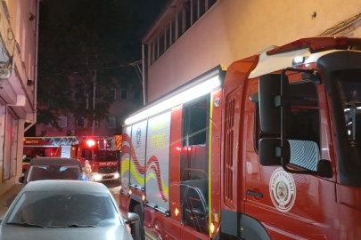 Bursa'da tekstil atölyesinde korkutan yangın