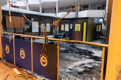 Bursa'da 2 çocuk Fenerbahçeliler Derneği'nde yangın çıkardı