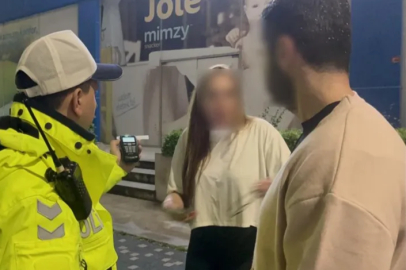 Bursa'da polisin alkollü sürücü ile imtihanı