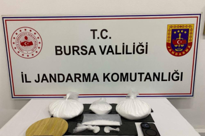 Bursa’da jandarmadan uyuşturucu operasyonu