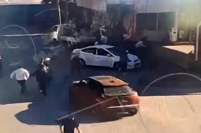 Bursa'da trafik kavgasında ortalık savaş alanına döndü