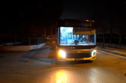 Bursa’da gece seferleri devam ediyor