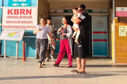 Bursa'da mangal ateşine düşen çocuk yaralandı