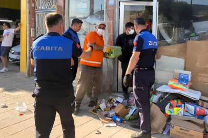 Gemlik’te sağlıksız gıda deposuna zabıta baskını