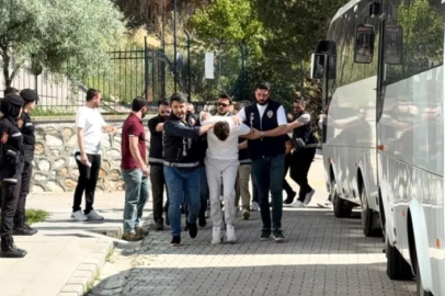 Bursa'da 29 şüpheli adliyeye getirildi