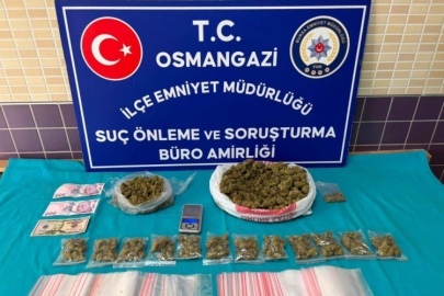 Bursa'da uyuşturucu operasyonu: 4 şüpheli yakalandı