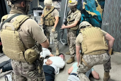 Suç örgütüne ağır darbe: 63 gözaltı