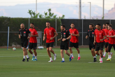 A Milli Futbol Takımı’nda Paraguay maçının hazırlıkları başladı