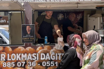 Bursa'da 'Eşref Tek' için lokma döktürdüler