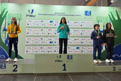 BUÜ’lü milli sporcudan uluslararası başarı