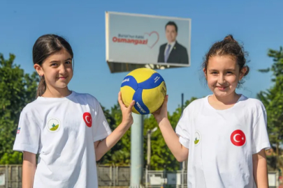Osmangazi’de çocuklar sporla büyüyor
