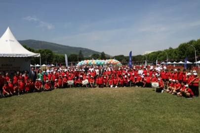 Bursalı minikler geleneksel oyunlarla buluştu