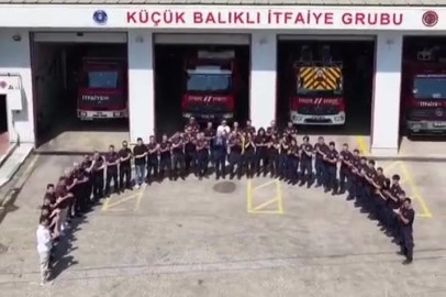 Bursa itfaiyesi'nden 'Bizim Çocuklar'a anlamlı destek