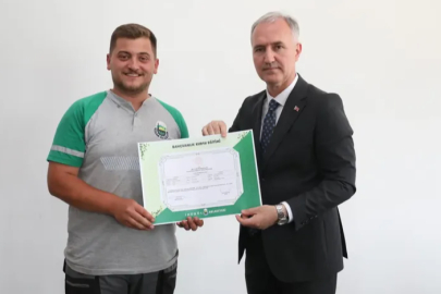 İnegöl'de sertifika heyecanı