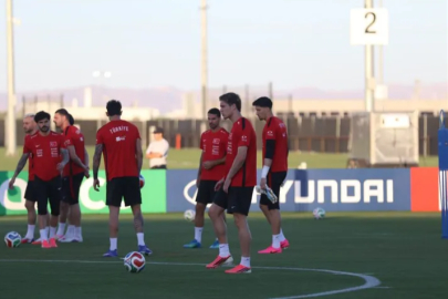 A Milli Futbol Takımı’nda ABD maçının hazırlıkları başladı