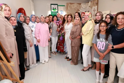 Osmangazi’nin üreten kadınları eserleriyle göz doldurdu