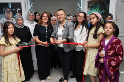 Çalı’da kadınların el emeği eserleri sergiye çıktı