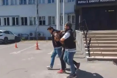 33 yıl hapis cezasıyla aranan zanlı Bursa'da kıskıvrak yakalandı