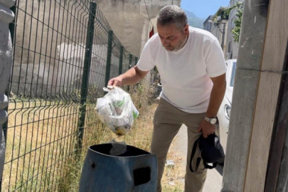 Bursa'da biriktirdiği 1 kilo altın çöpe atıldı, ilçe seferber oldu