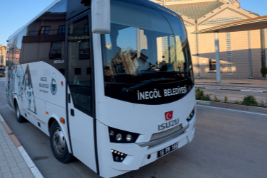 İnegöl'de hastalara 'ücretsiz servis'