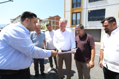 Başkan Taban tamamlanan çalışmaları yerinde inceledi