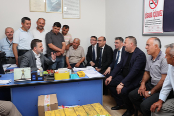 Başkan Vekili Biba, Orhaneli'de yatırımları ele aldı