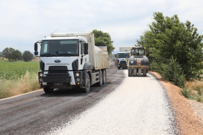 Büyükşehir, Nilüer'de yolları yeniliyor