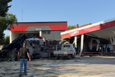 Bursa'da Ölüm benzin istasyonu marketinde alışveriş yaparken yakaladı