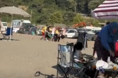 Denizde boğulma tehlikesi geçiren kişiyi vatandaşlar kurtardı