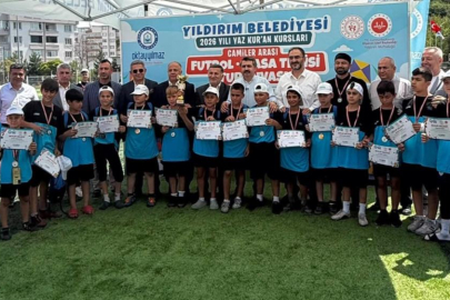 Yaz Kur’an kursları geleceğin teminatı çocukları yetiştiriyor