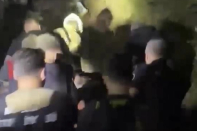 Bursa'da yamaca düşen kişiyi, itfaiye kurtardı