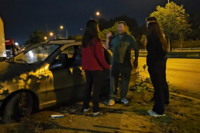 Bursa’da kaza sonrası suç düellosu: "Ben sürüyordum he? Vay be"