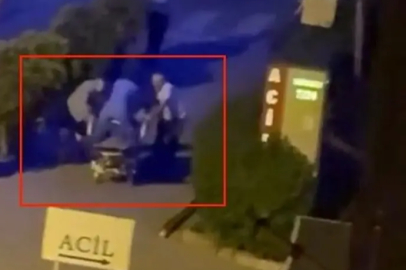 Bursa'da sedye üzerinde hayat kurtaran müdahale