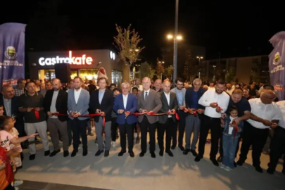 Alanyurt meydanı coşkulu törenle hizmete açıldı